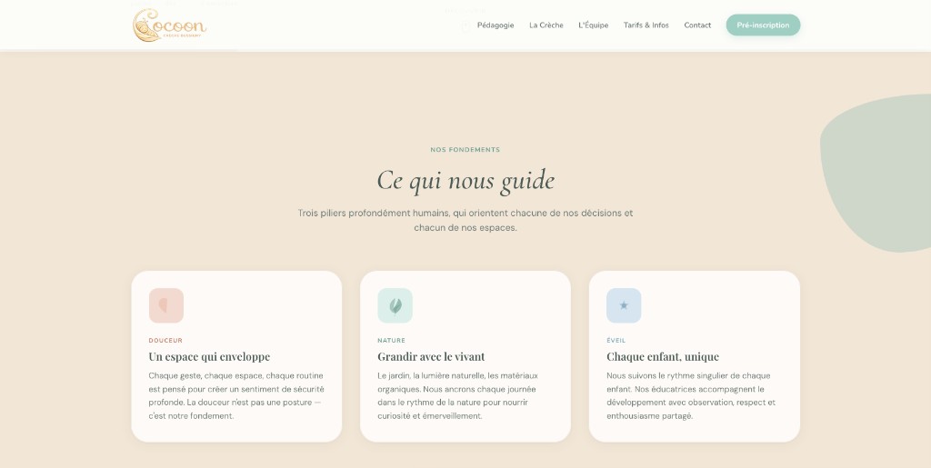 Crèche Cocoon visual 1