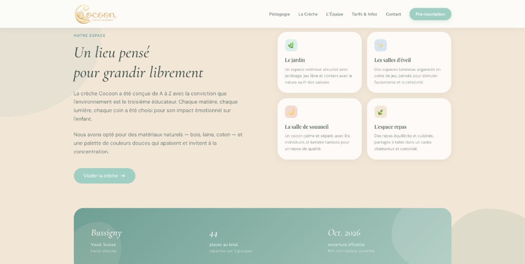 Crèche Cocoon visual 2